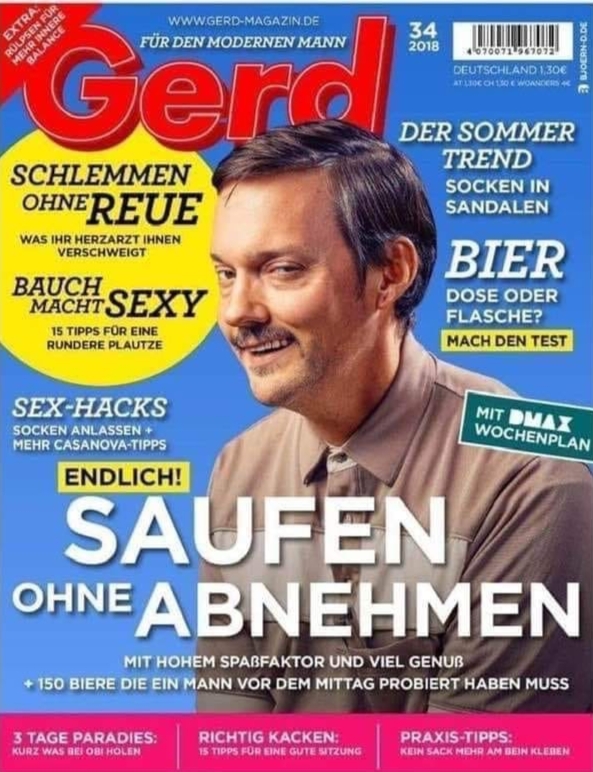 Titelseite Gerd Magazon